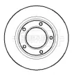 BORG & BECK BBD4876 - Jeu de 2 disques de frein avant