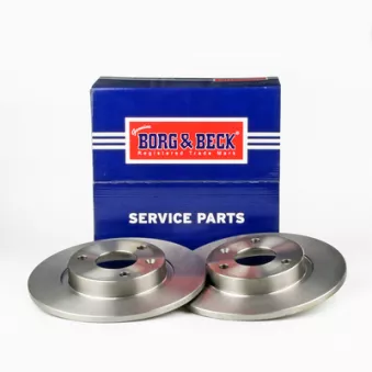 Jeu de 2 disques de frein avant BORG & BECK OEM E169009