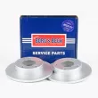 BORG & BECK BBD5074 - Jeu de 2 disques de frein arrière