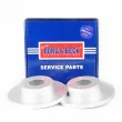 BORG & BECK BBD5093 - Jeu de 2 disques de frein avant