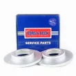 BORG & BECK BBD5212 - Jeu de 2 disques de frein arrière