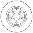 BORG & BECK BBD5224 - Jeu de 2 disques de frein arrière
