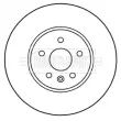 BORG & BECK BBD5314 - Jeu de 2 disques de frein avant