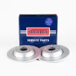 BORG & BECK BBD5331 - Jeu de 2 disques de frein arrière