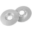 BORG & BECK BBD5350 - Jeu de 2 disques de frein arrière