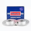 BORG & BECK BBD5359 - Jeu de 2 disques de frein avant