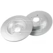 BORG & BECK BBD5385 - Jeu de 2 disques de frein arrière