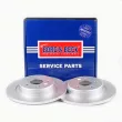 BORG & BECK BBD5457 - Jeu de 2 disques de frein arrière