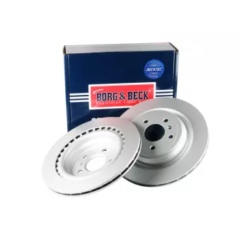 Jeu de 2 disques de frein arrière BORG & BECK OEM 1664230600