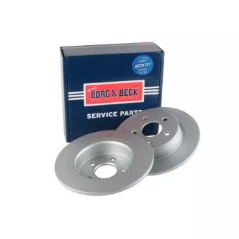 Jeu de 2 disques de frein arrière BORG & BECK OEM KV6C2A315BC