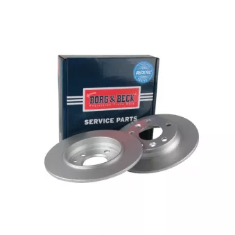 BORG & BECK BBD5666 - Jeu de 2 disques de frein arrière