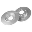 BORG & BECK BBD5666 - Jeu de 2 disques de frein arrière