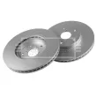 BORG & BECK BBD5670 - Jeu de 2 disques de frein avant