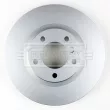 BORG & BECK BBD5708S - Disque de frein avant gauche