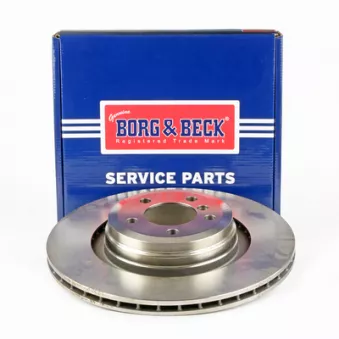 Jeu de 2 disques de frein avant BORG & BECK BBD5767S