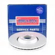 BORG & BECK BBD5774S - Jeu de 2 disques de frein avant