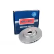BORG & BECK BBD5800S - Jeu de 2 disques de frein avant