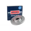 BORG & BECK BBD5815S - Jeu de 2 disques de frein avant