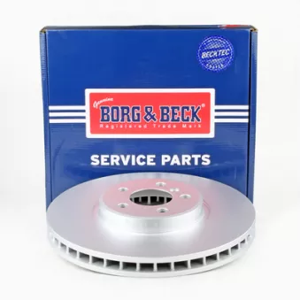 Jeu de 2 disques de frein avant BORG & BECK OEM 34116771982
