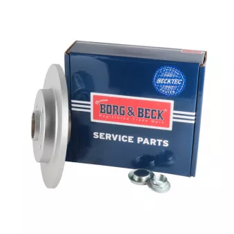 Jeu de 2 disques de frein arrière BORG & BECK OEM 424946