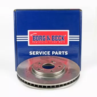 Jeu de 2 disques de frein avant BORG & BECK OEM 45251TL0G50
