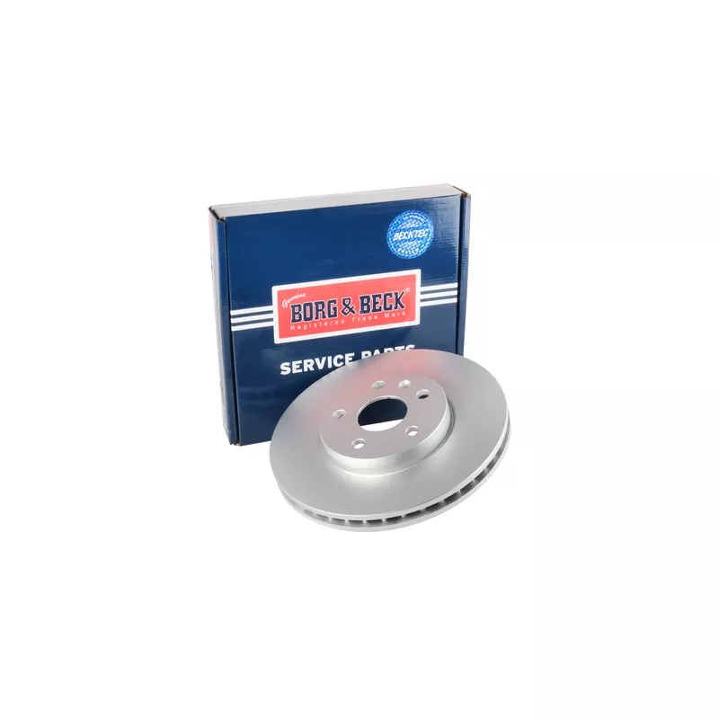 Jeu de 2 disques de frein avant BORG & BECK BBD5894S - Visuel 1