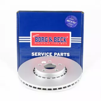 Jeu de 2 disques de frein avant BORG & BECK OEM 31471034