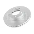 BORG & BECK BBD5941S - Jeu de 2 disques de frein avant