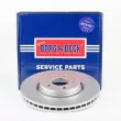 BORG & BECK BBD5955S - Jeu de 2 disques de frein avant