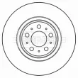 BORG & BECK BBD5955S - Jeu de 2 disques de frein avant