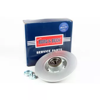 Jeu de 2 disques de frein arrière BORG & BECK OEM 432000007R