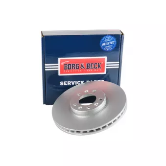 Jeu de 2 disques de frein avant BORG & BECK BBD5969S