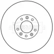 BORG & BECK BBD5969S - Jeu de 2 disques de frein avant