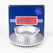 Jeu de 2 disques de frein avant BORG & BECK [BBD6014S]