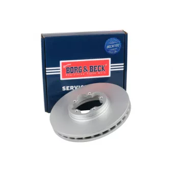 Jeu de 2 disques de frein avant BORG & BECK OEM 1842633