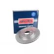 BORG & BECK BBD6107S - Jeu de 2 disques de frein arrière