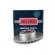 BORG & BECK BBD6154S - Jeu de 2 disques de frein avant