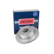 BORG & BECK BBD6156S - Jeu de 2 disques de frein arrière