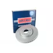 BORG & BECK BBD6163S - Jeu de 2 disques de frein avant