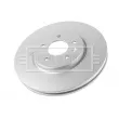 BORG & BECK BBD6192S - Jeu de 2 disques de frein avant