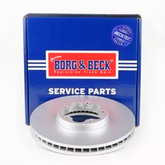 Jeu de 2 disques de frein avant BORG & BECK BBD6264S
