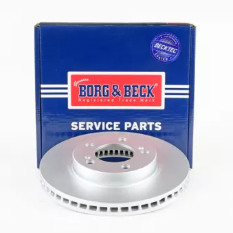 Jeu de 2 disques de frein avant BORG & BECK OEM 4144138000