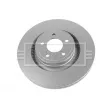 BORG & BECK BBD6290S - Jeu de 2 disques de frein avant