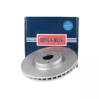 Jeu de 2 disques de frein avant BORG & BECK BBD6291S pour MERCEDES-BENZ CLASSE A A 250 - 224cv