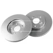 BORG & BECK BBD6310 - Jeu de 2 disques de frein avant
