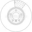 BORG & BECK BBD7011S - Jeu de 2 disques de frein avant