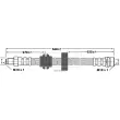 BORG & BECK BBH6665 - Flexible de frein