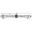 BORG & BECK BBH6842 - Flexible de frein