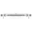 BORG & BECK BBH8084 - Flexible de frein