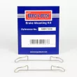 BORG & BECK BBK1036 - Kit d'accessoires, plaquette de frein à disque